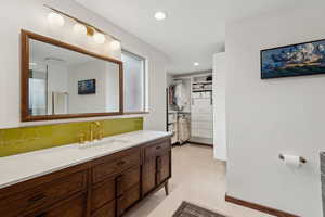 Primary Bathroom featuring vanity