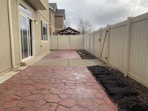 View of patio