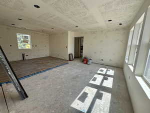 ADU featuring kitchen, family room