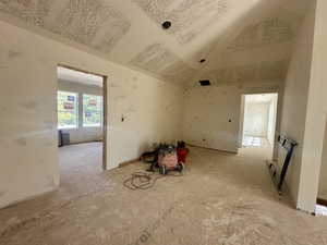 Upstairs loft and bedroom with ensuite bathroom