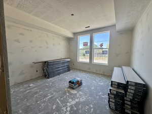 1 of 3 bedrooms in the basement