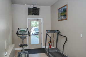 Club House HOA Amenity.  Club House View of workout room