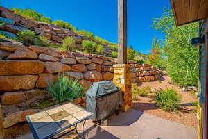 View of patio