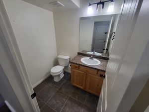 Main floor half bath