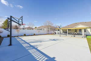 View of sport court