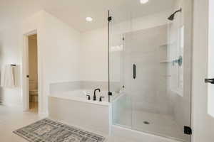 Primary Bath with separate tub & shower