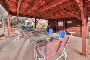 View of patio / terrace featuring grilling area