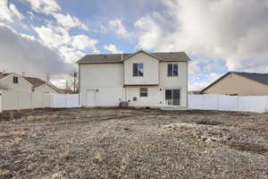 View of back of house