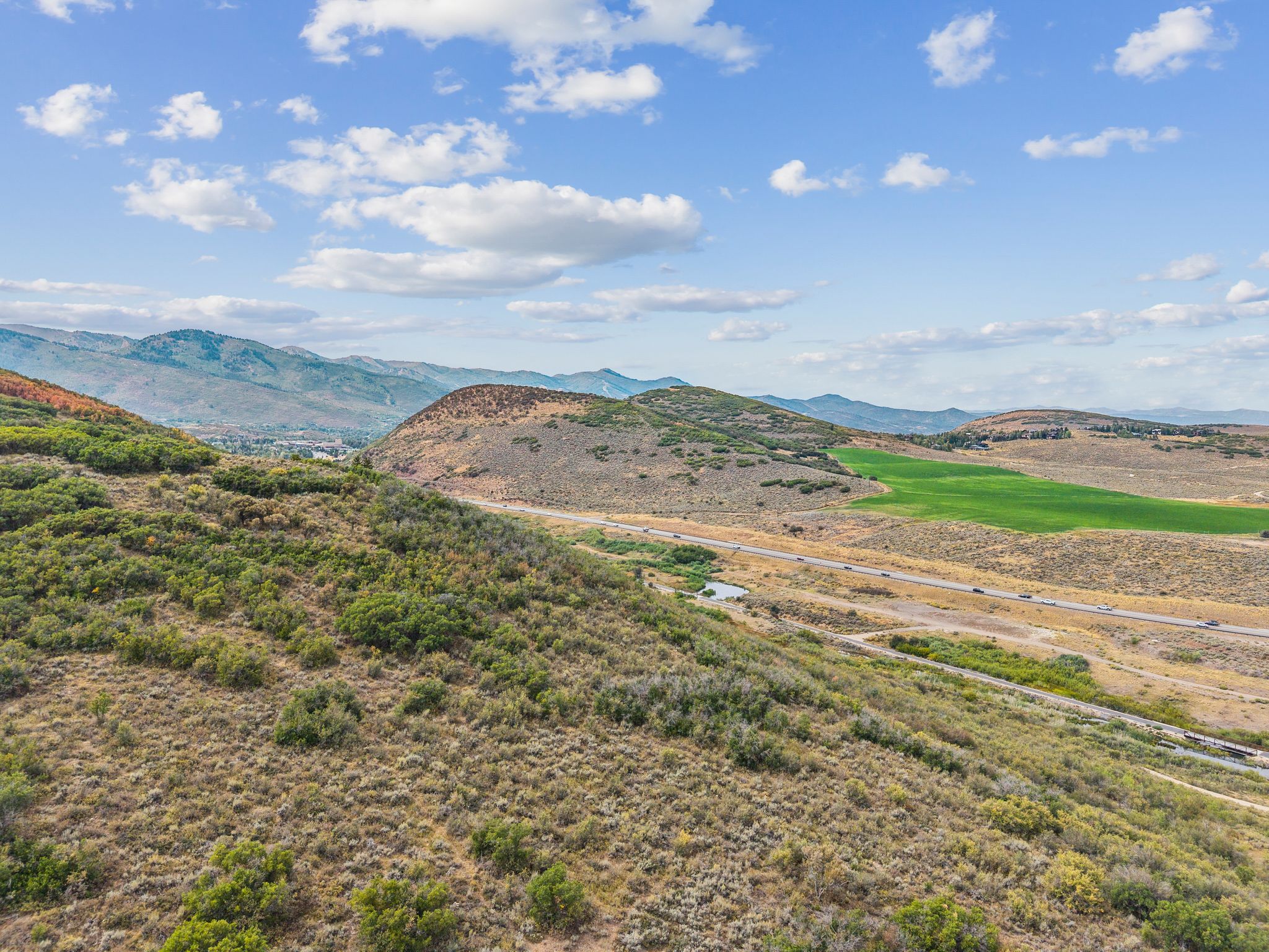 View of mountain background
