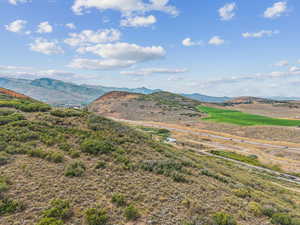 View of mountain background