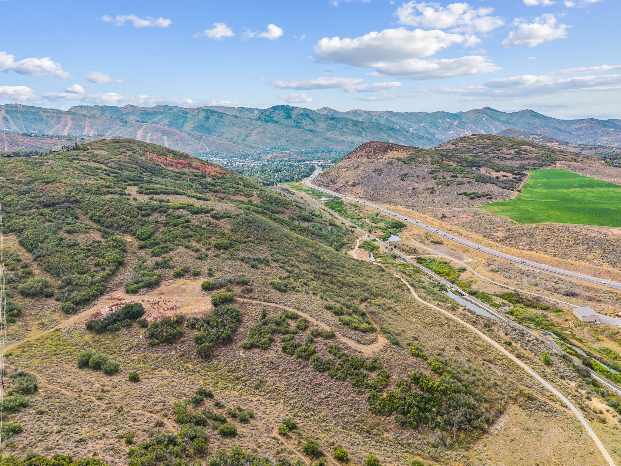 View of mountain backdrop