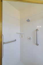 Bathroom with a shower