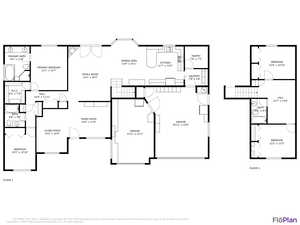 Floor plan with EST dimensions