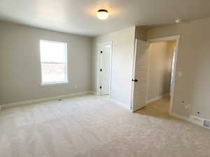 Bedroom #2 with walk-in closet