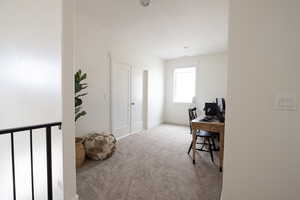 upstairs desk area