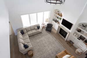 Above view of the Family Great Room