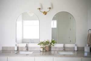 Master Bathroom with vanity