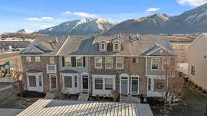 View of property featuring a mountain view