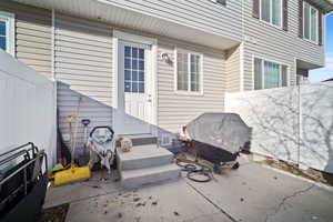 View of patio / terrace featuring area for grilling