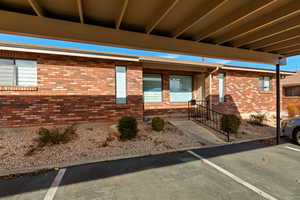 View of property entrance