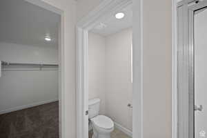 Bathroom with toilet