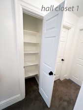 View of closet