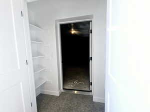 View of spacious closet