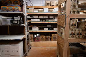 View of storage area