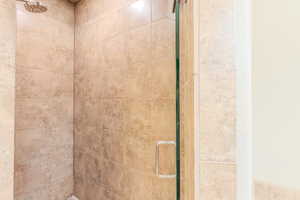 Room details with walk in shower