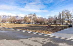 View of road featuring a mountain view