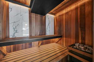 View of sauna / steam room