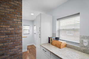 Kitchen featuring pantry