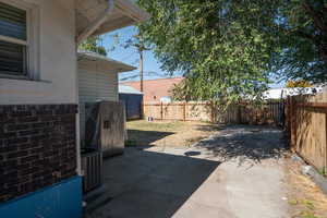 View of patio / terrace with central AC unit