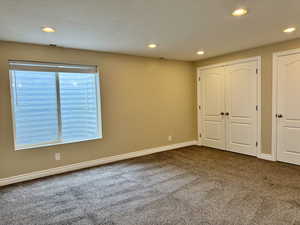 Bedroom 3 with carpet