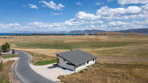 Overview of Lake view.  Paved road is accessible all year.
