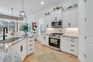 Beautiful white kitchen