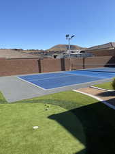 Pickle ball court