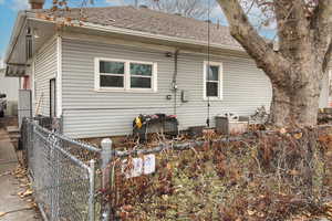 View of back of house