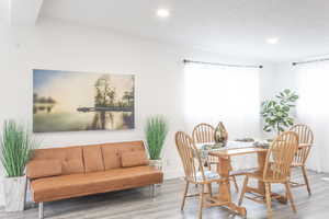 Dining room featuring hardwood / wood-style floors