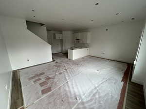 View of unfurnished living room