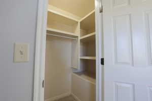 View of closet