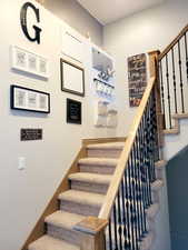 View of stairs
