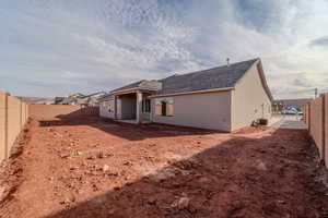 View of rear view of house