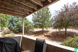 View of patio / terrace featuring a grill