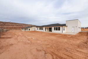 Back of house featuring a patio area