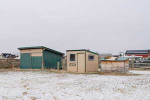 View of outdoor structure