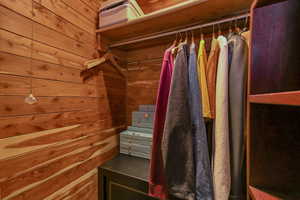 View of spacious closet