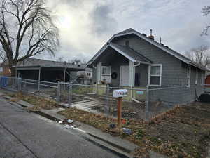 View of bungalow-style house