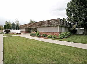 clubhouse and pool just a short distance away from the property