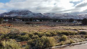 Property view of mountains featuring a rural view